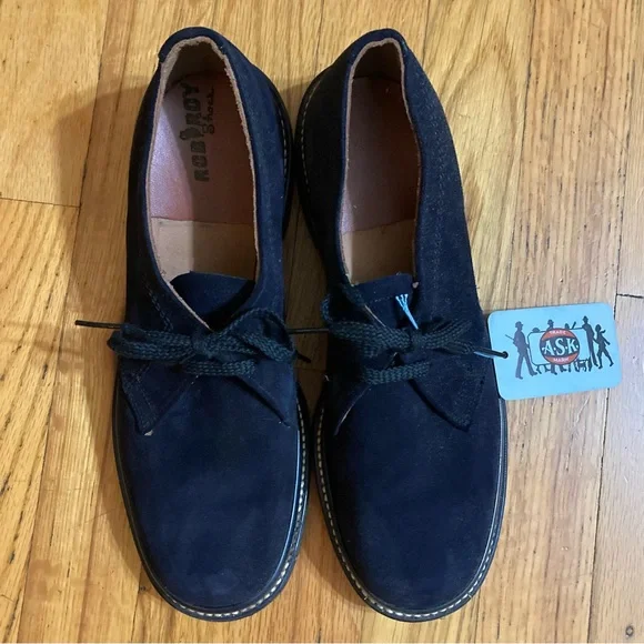 Rob Roy | Shoes | Vintage 95 1960 Rob Roy Black Suede Shoes  display picture 3
